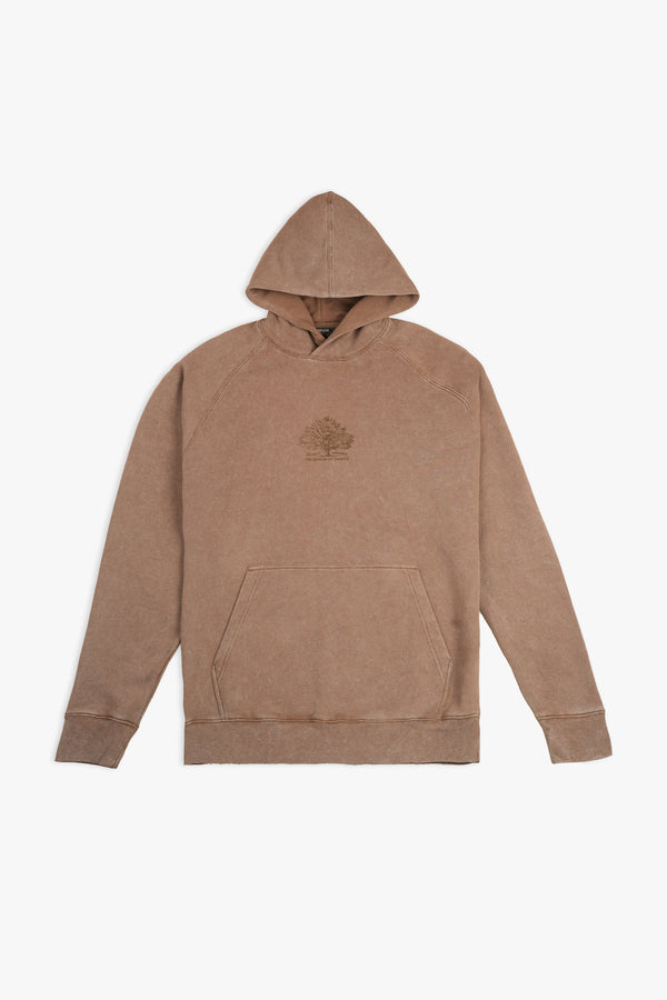 DROP SHOULDER ACID WASH HOODIE