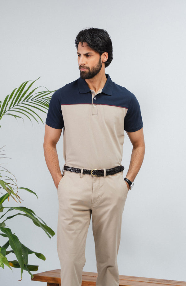 Yarn Dyed Pique Polo Shirt