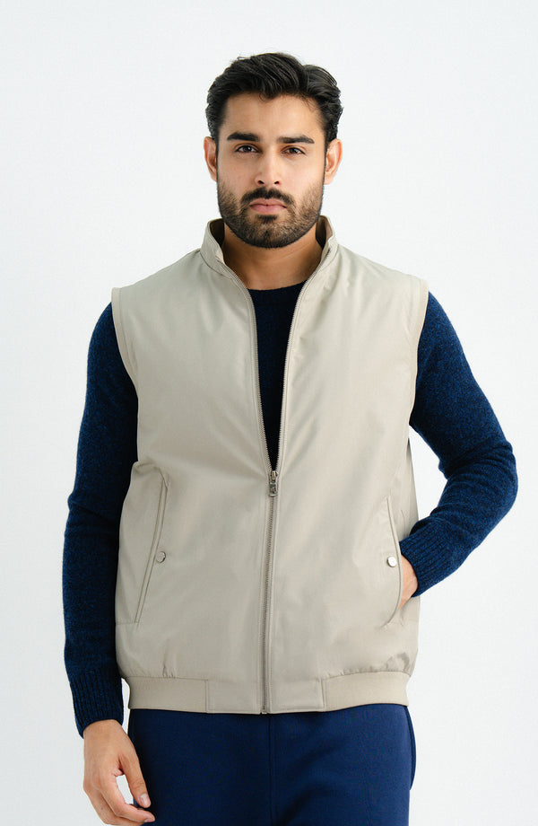 WATER-REPELLENT PADDED VEST