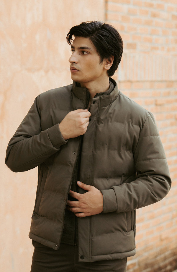 WATER-REPELLENT QUILTED JACKET