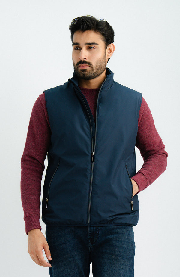 WATER-REPELLENT PADDED VEST