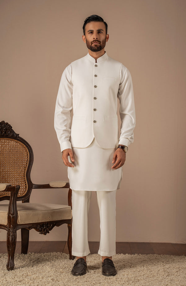 Waistcoat Shalwar Suit