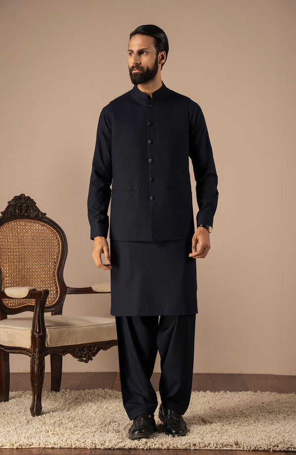 Waistcoat Shalwar Suit