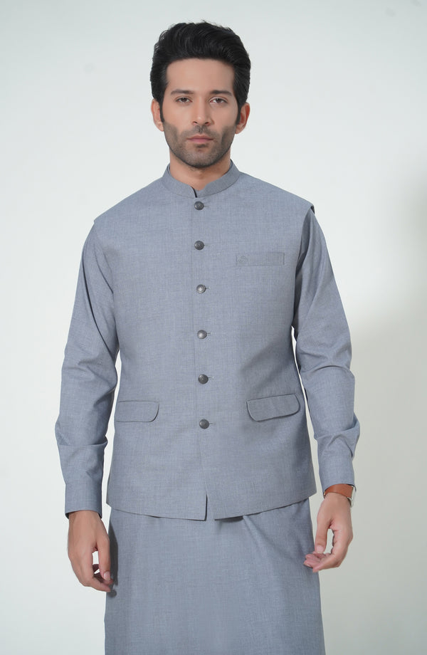 Waistcoat Shalwar Suit
