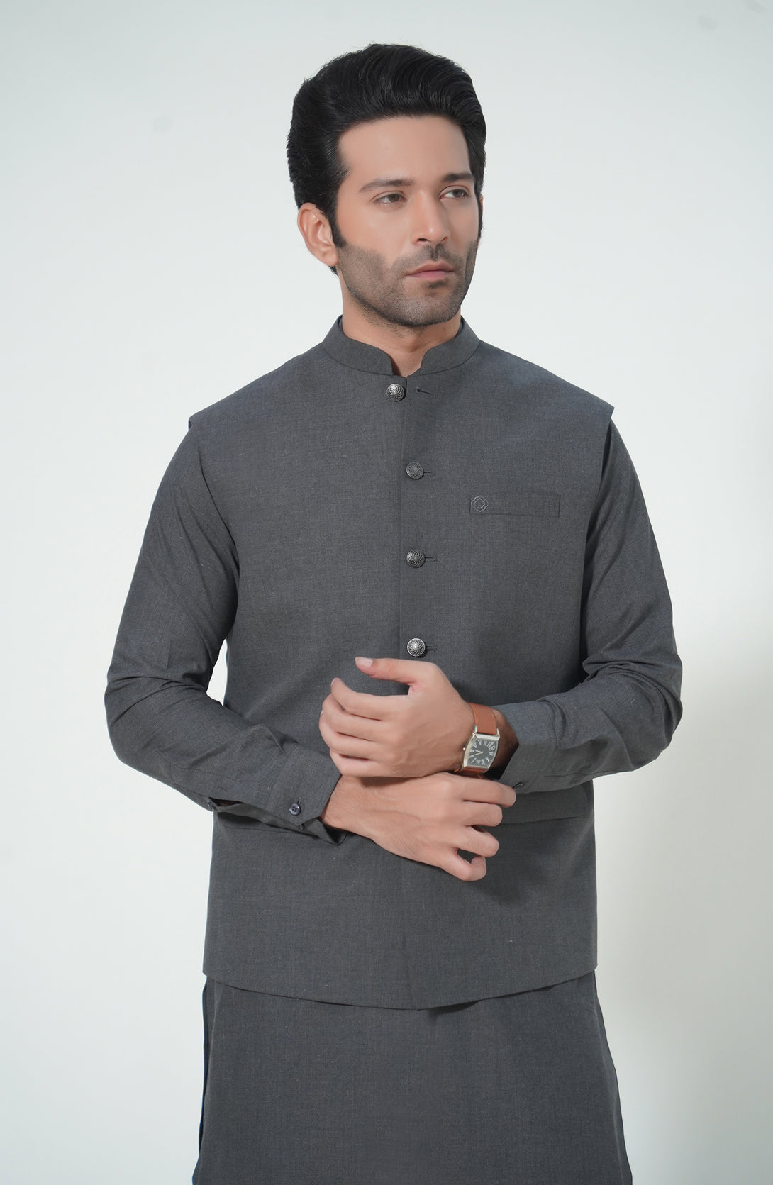 Waistcoat Shalwar Suit1