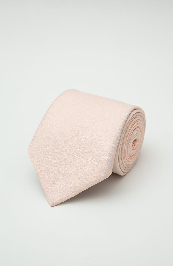 Cotton Microfibre Blend Tie - Pink