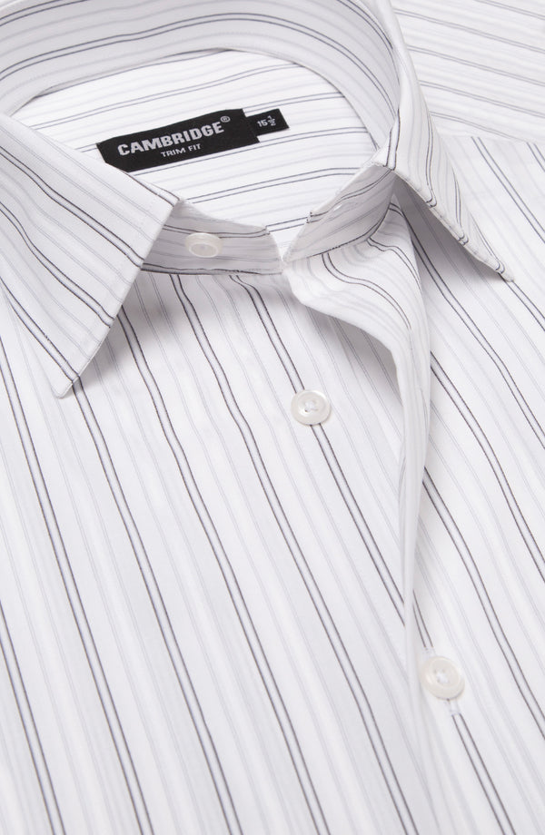 TRIM FIT YARN DYED SHIRT