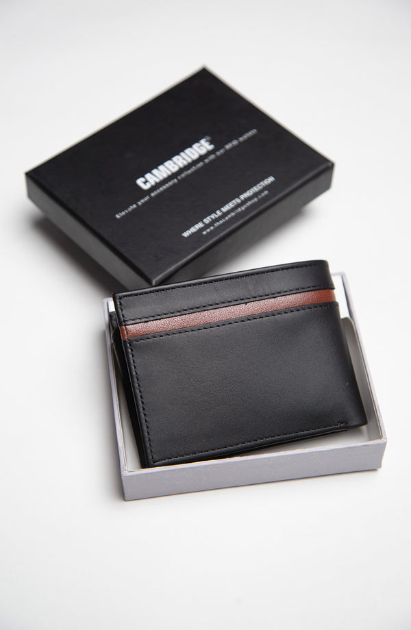 Leather Wallet-Black