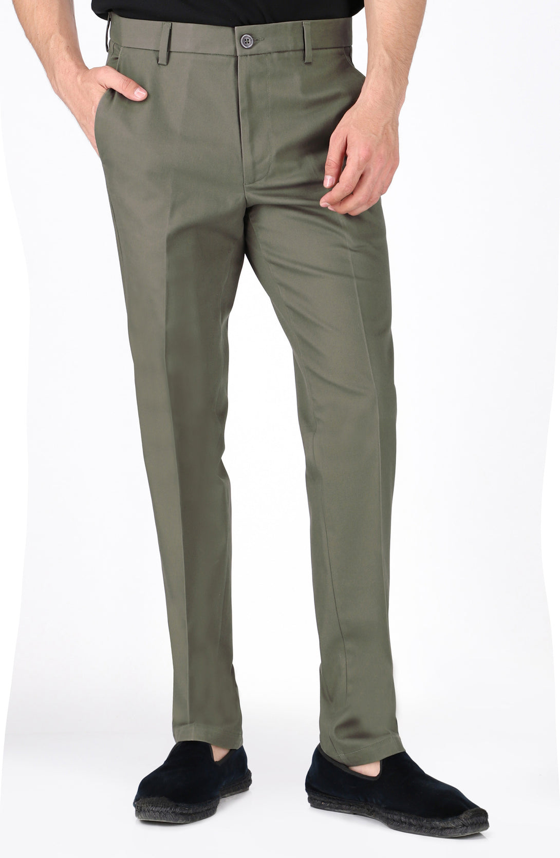 Wrinkle Free Pant Olive – Cambridge Shop