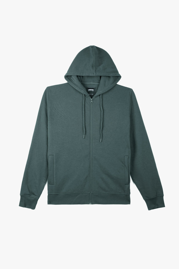 HOODIE ZIPPER HIDDEN POCKET