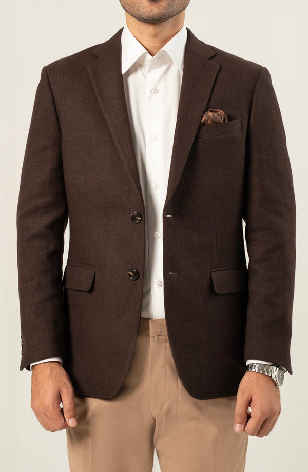 ABLAZE BLAZER -  DARK BROWN