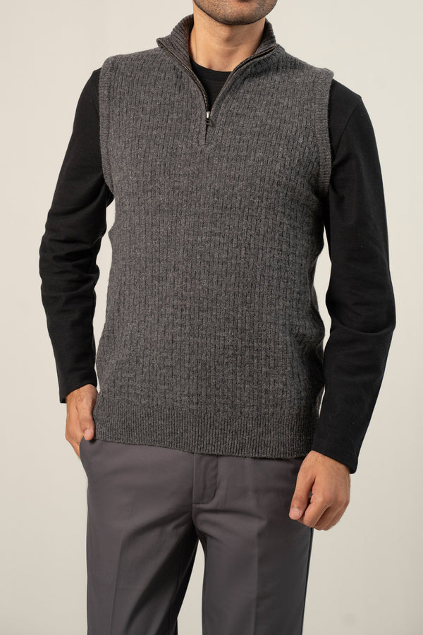 DESIGNER ZIPPER SWEATER