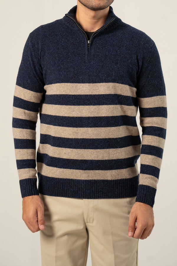 DESIGNER ZIPPER SWEATER