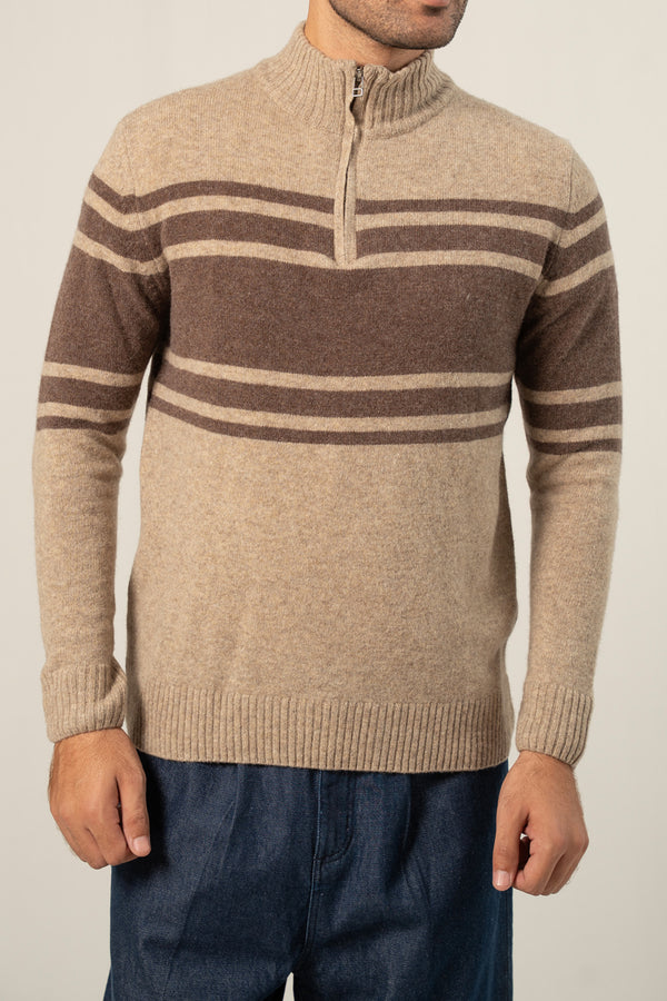 DESIGNER ZIPPER SWEATER