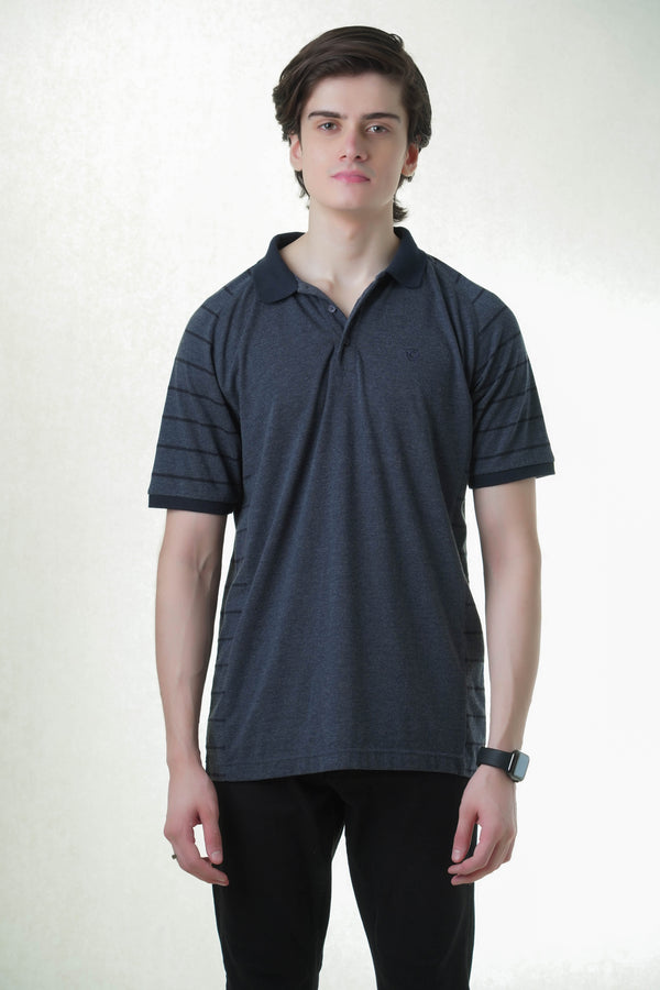 Dark Grey Youth Polo Shirt