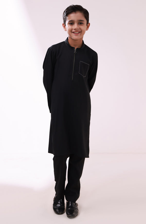 Junior Embroidered Pajama Suit