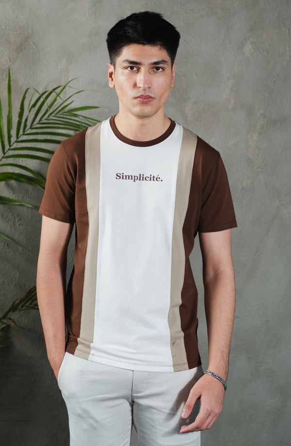 Half Sleeves Cross Tee