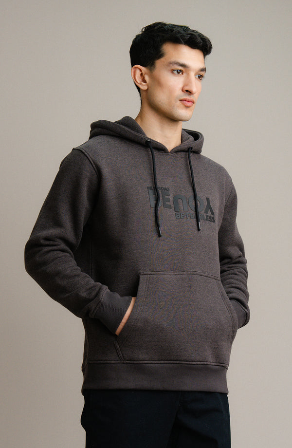 Pinstripe Hoodie Pullover