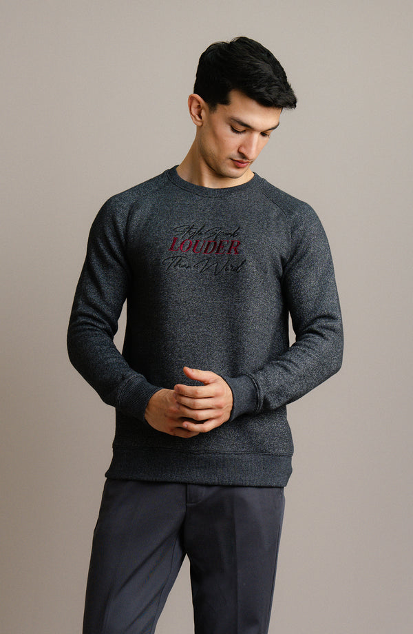 Nantucket Reglan Sweatshirt - Black