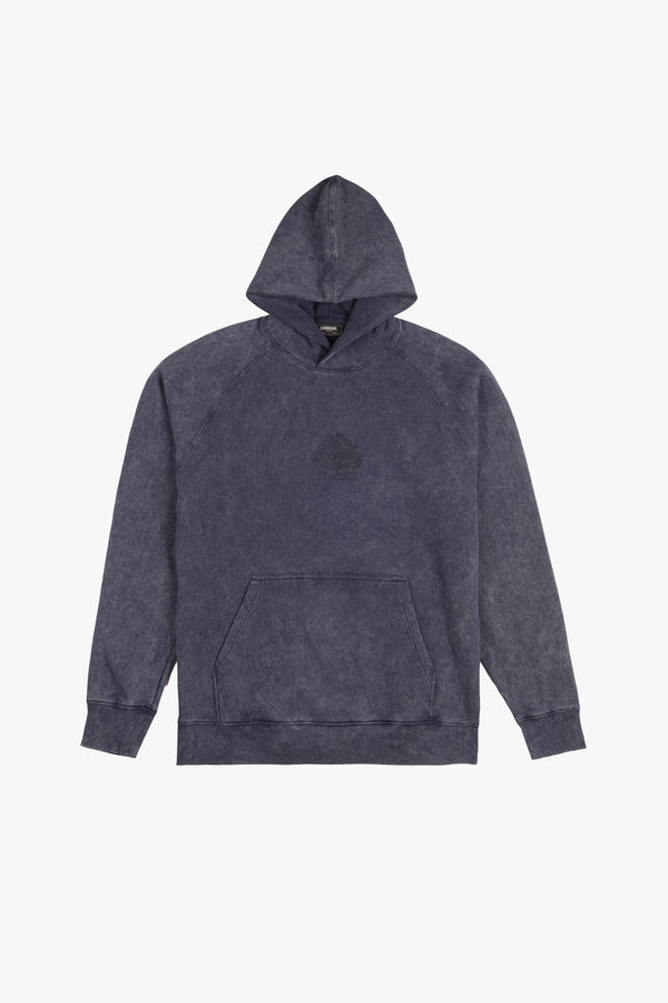 DROP SHOULDER ACID WASH HOODIE