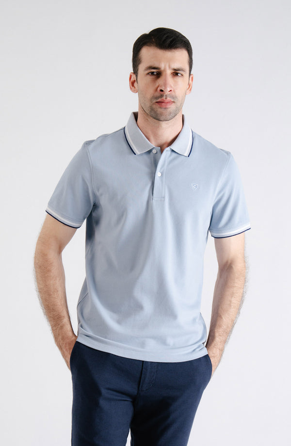 Half Sleeves Stretch Polo