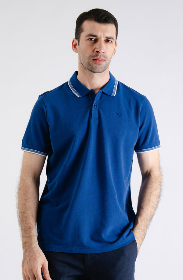 Half Sleeves Pique Polo Shirt