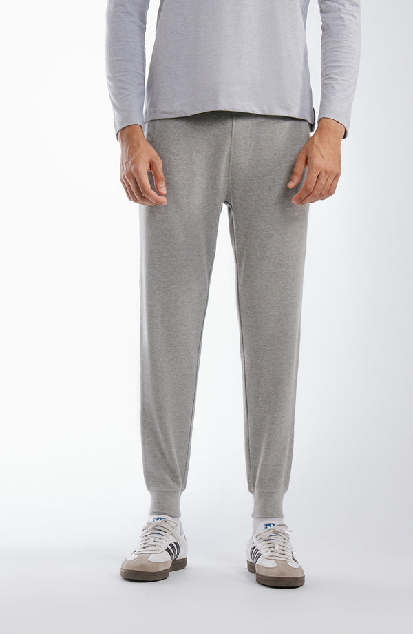 Waffle Trouser Pants - Ash Grey