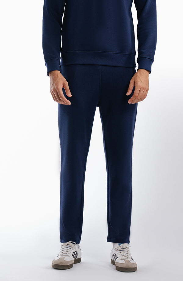 Fleece Joggers Pants - Navy Blue