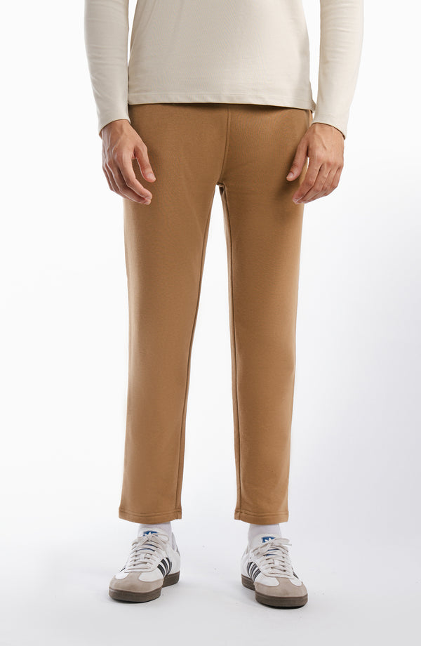 Fleece Joggers Pants - Mustard