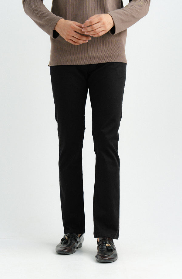 Suede Pant - Black