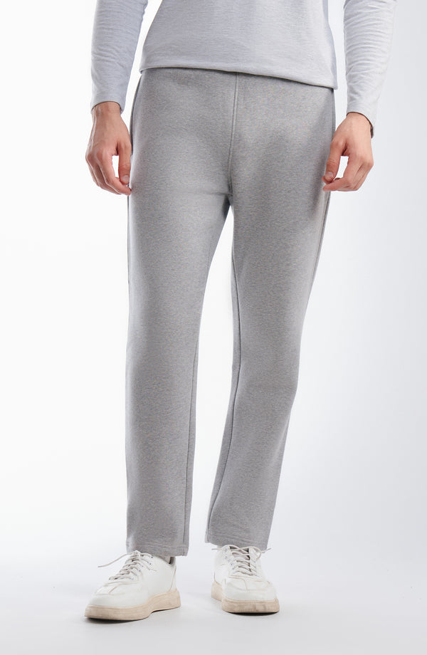 Fleece Joggers Pants - Ash Grey