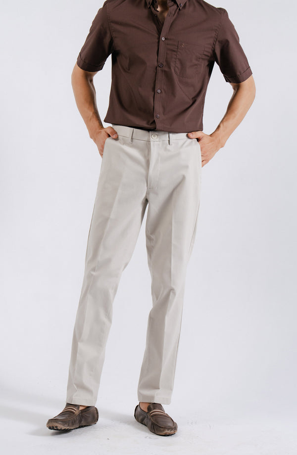 Wrinkle Free Pant - Grey