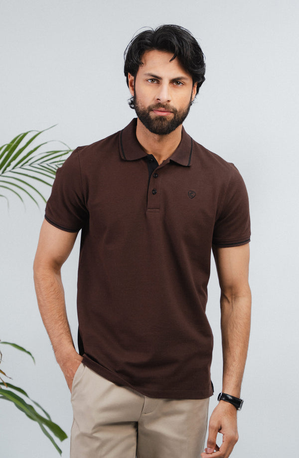 Half Sleeves Stretch Polo