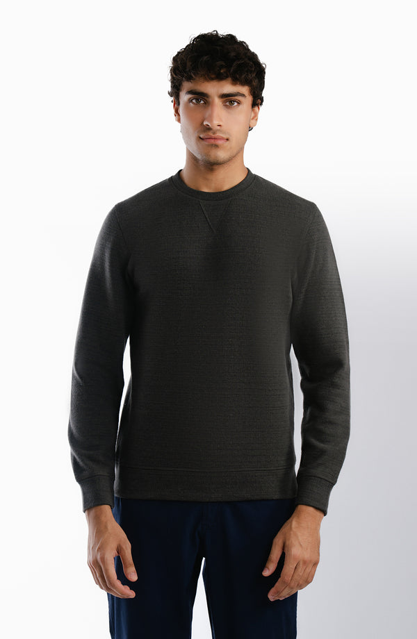 Thermal Sweatshirt - Dark Grey