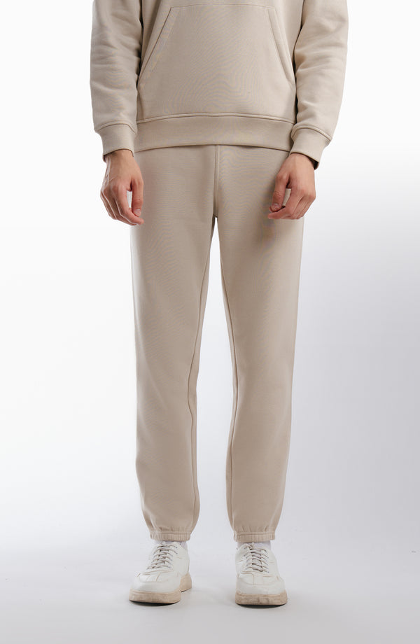 Fleece Joggers Pants - Sand