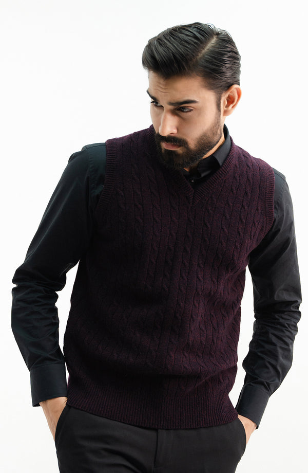 Lambs Wool - V Neck Sweater