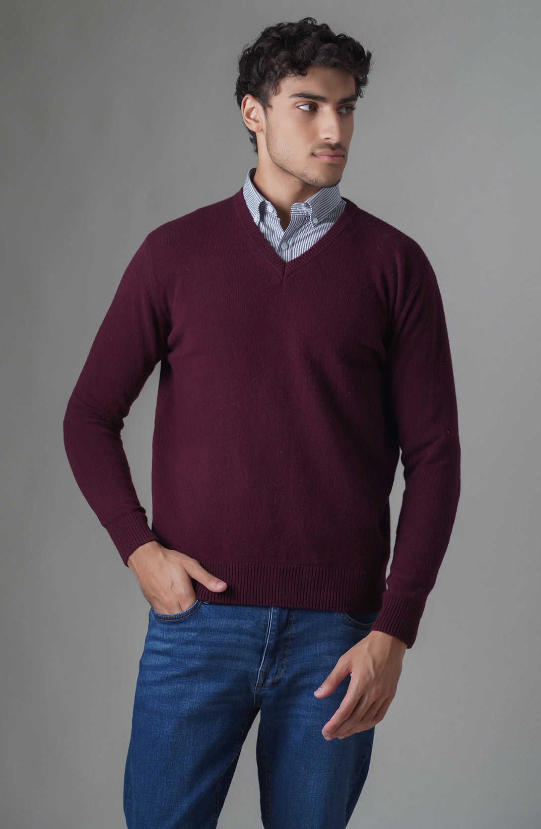 Lambs Wool - Solid Sweater – Cambridge Shop