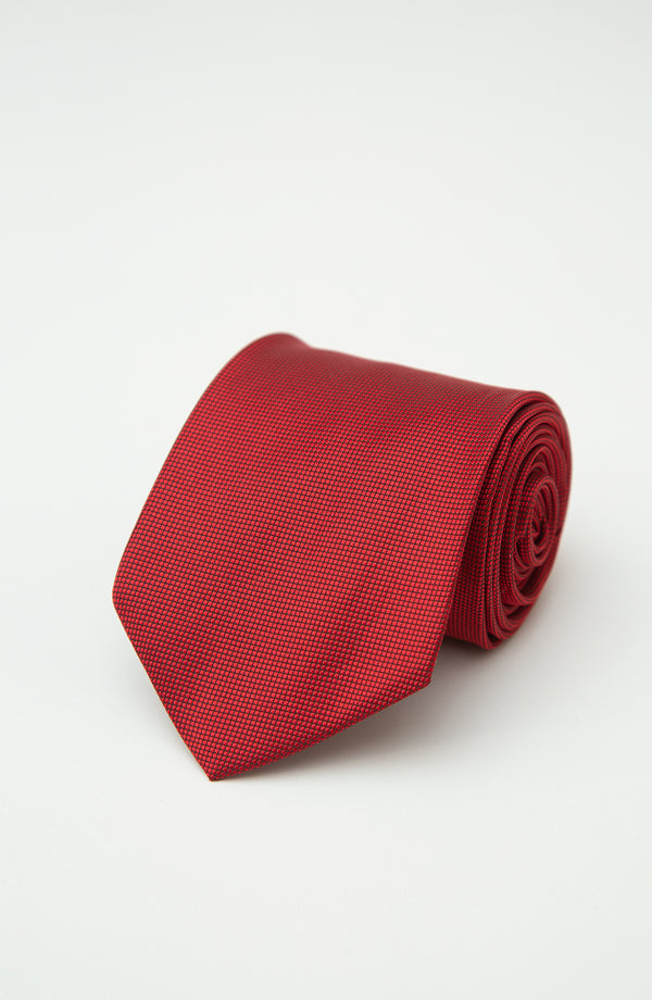 Microfibre Tie - Red