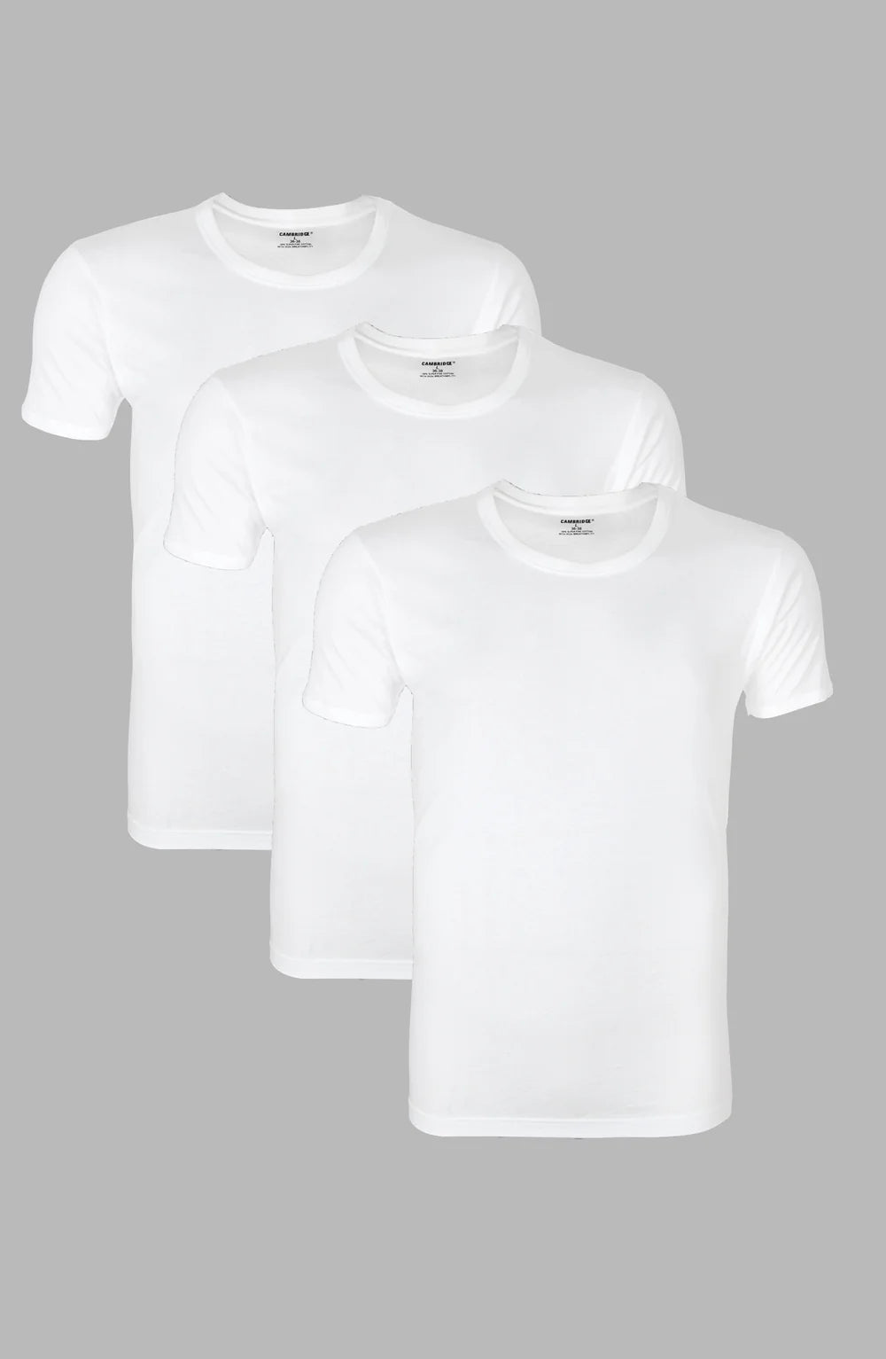 White Iner White Inner Crew Neck Jersey (Pack of 3)