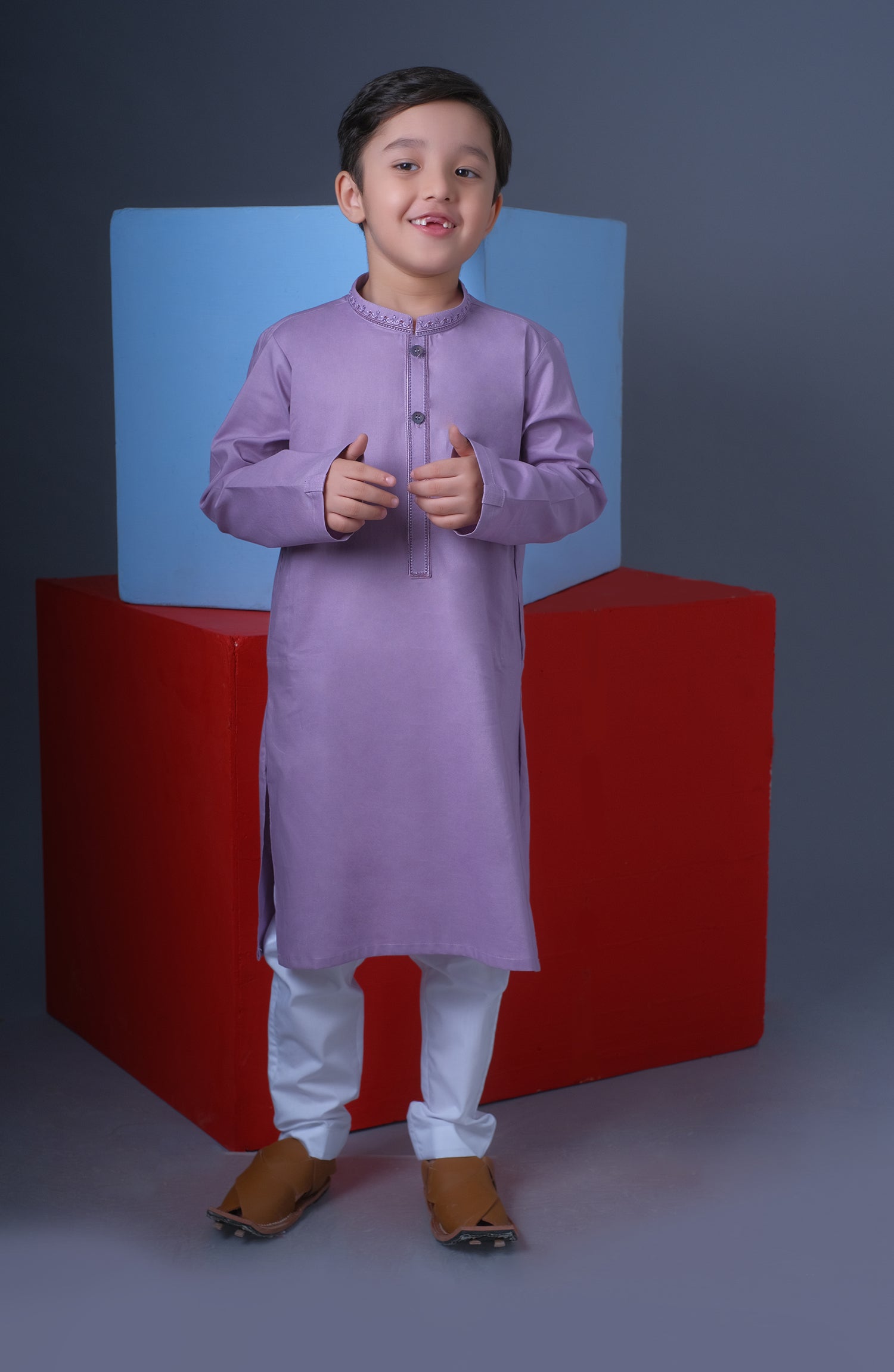 Lavender Kurta