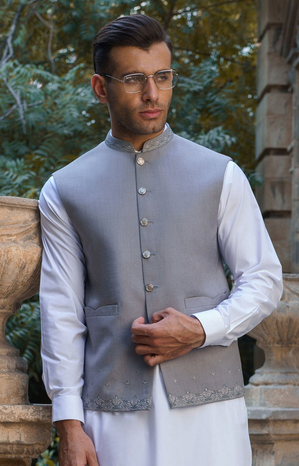 Classic Embroidered Waistcoat