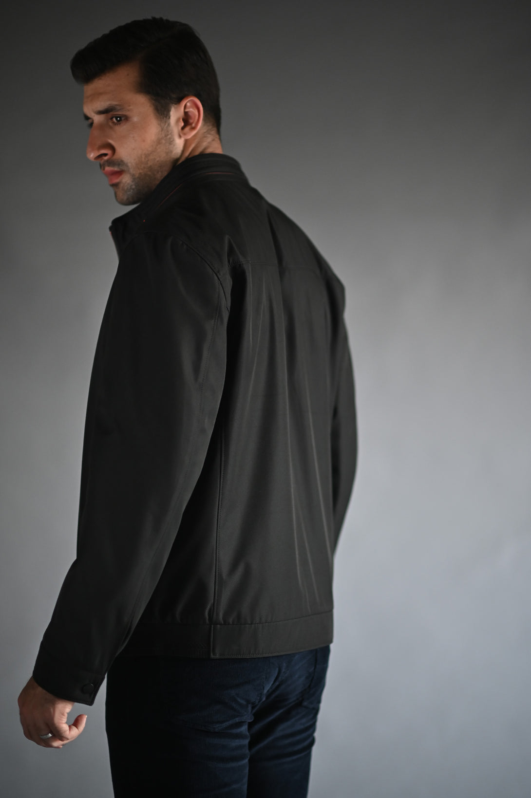 CASUAL JACKET - BLACK (4973852622934)