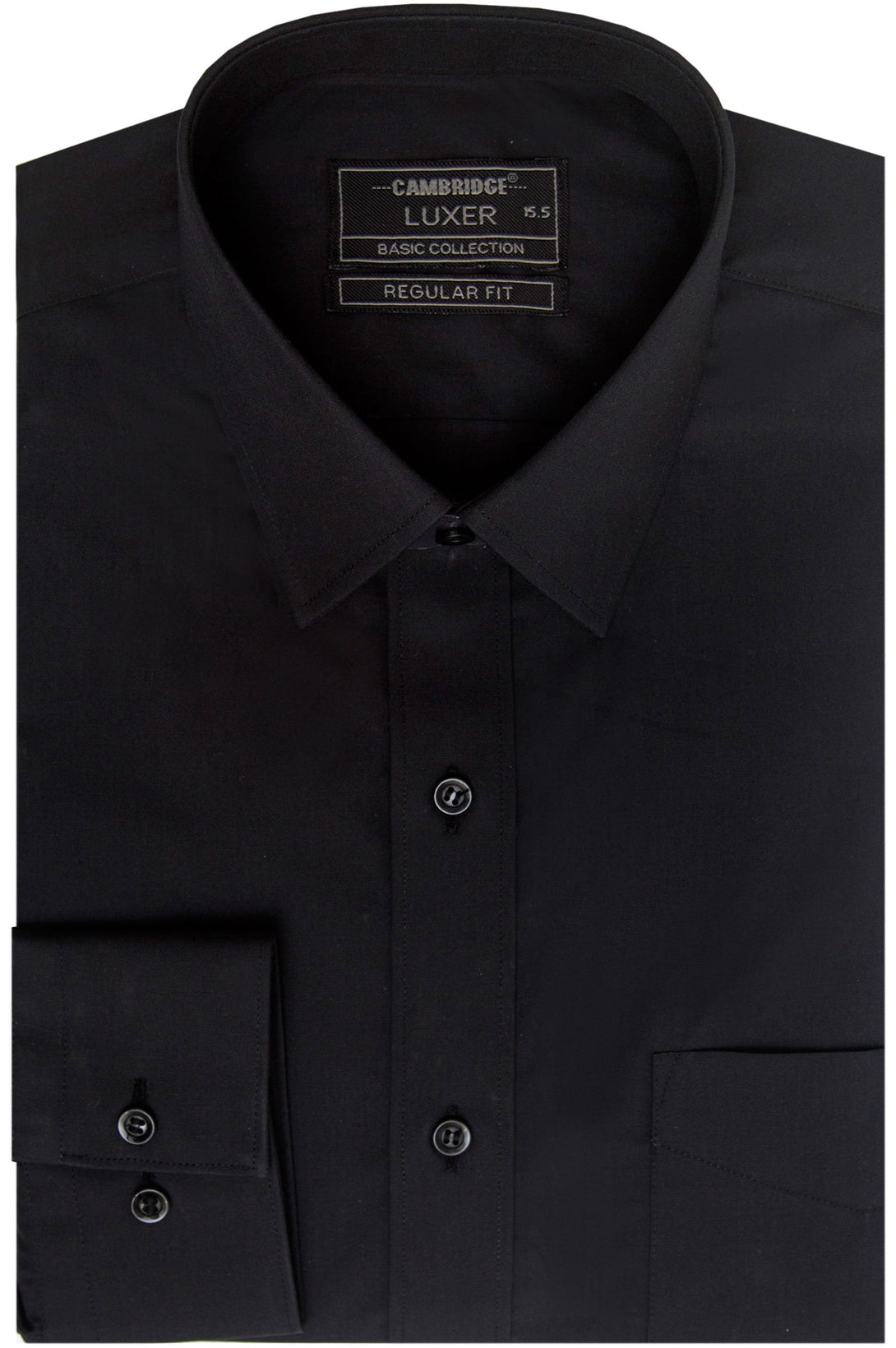 REGULAR FIT DRESS SHIRT- COTTON BLEND FABRIC – Cambridge Shop