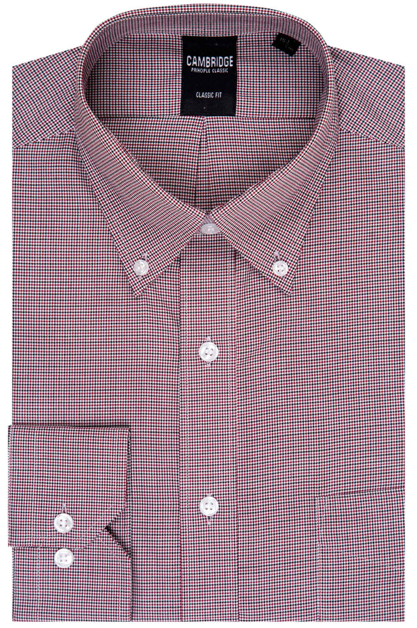 CLASSIC FIT â€“ DRESS SHIRT â€“ COTTON FABRIC â€“ YARN DYED (4681980411990)