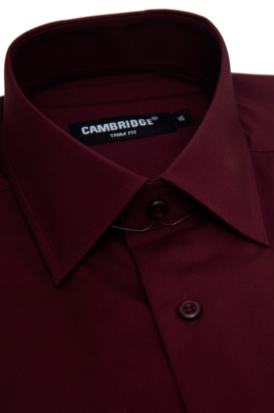 Maroon Poplin Plain Shirt Maroon Poplin Plain Shirt