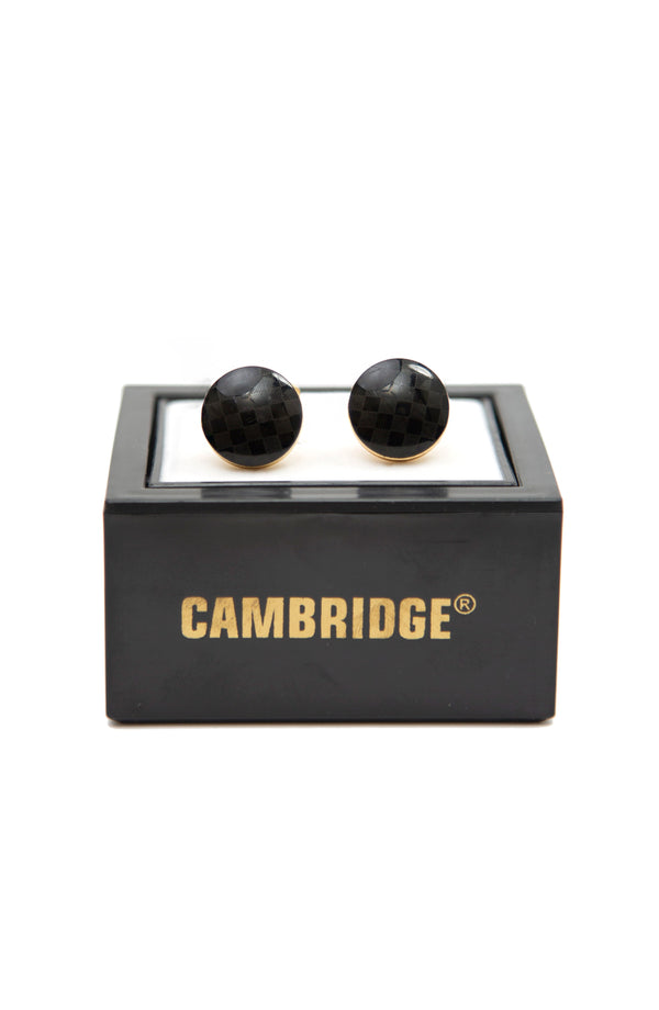 Checkers Ball Cufflinks