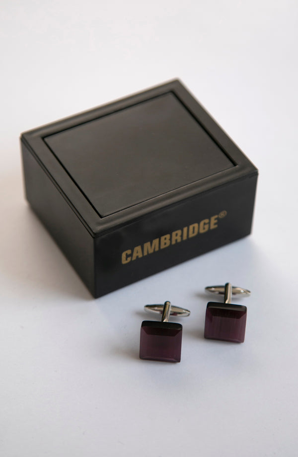 Dark Purple Cufflinks