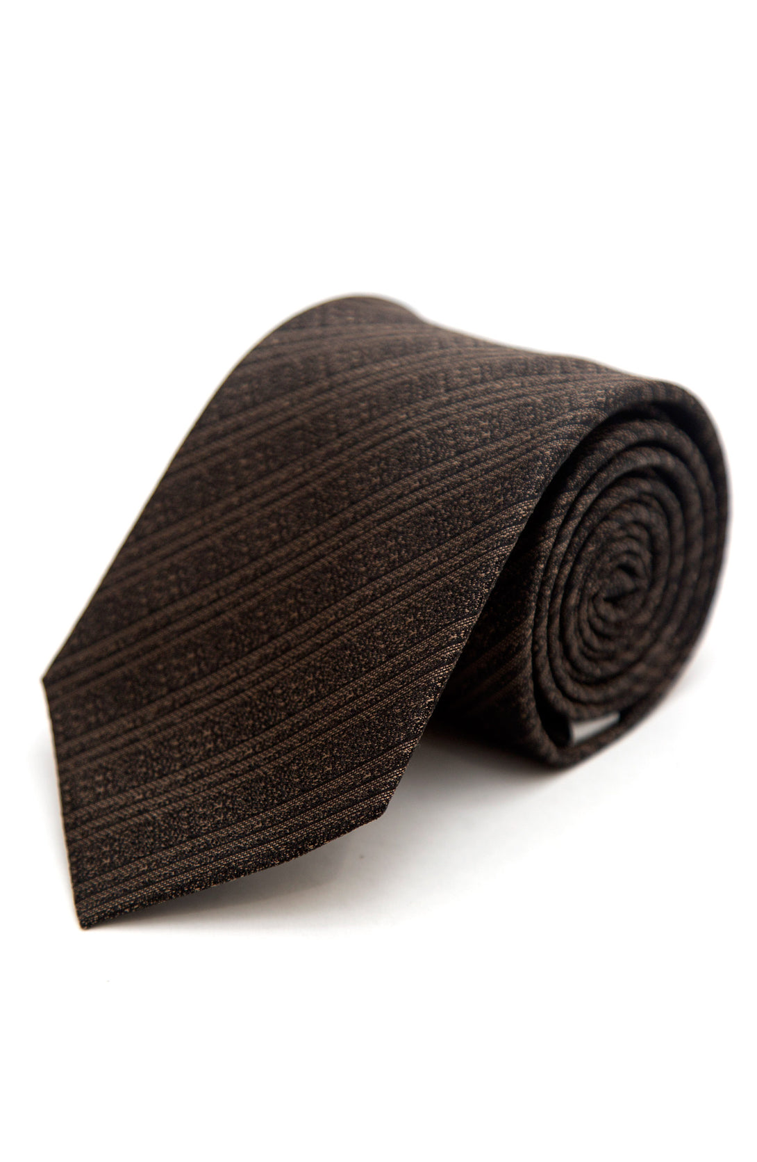 Brown Stripe Tie (6537443704918)