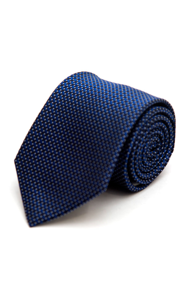 Blue Round Spots Tie (6537443737686)