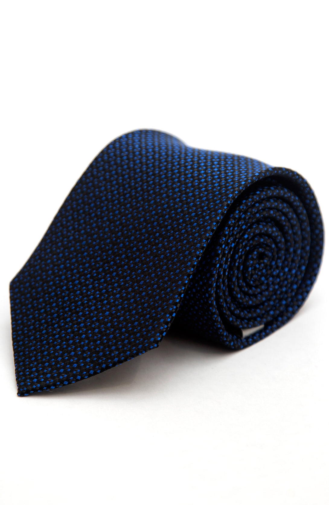 Blue Tiny Squares Tie (6537443901526)